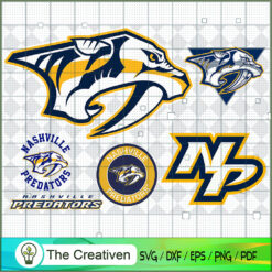 Nashville predators Bundle SVG Cut File for Cricut & Silhouette