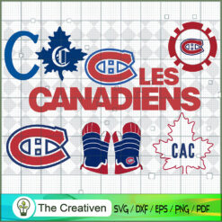 Montreal Canadiens Bundle SVG Cut File for Cricut & Silhouette