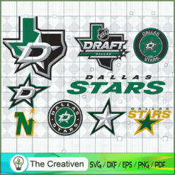 Dallas Stars Bundle SVG Cut File for Cricut & Silhouette