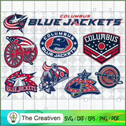 Columbus Blue Jackets Bundle SVG Cut File for Cricut & Silhouette