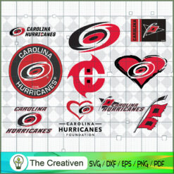 Carolina Hurricanes Bundle SVG Cut File for Cricut & Silhouette