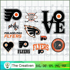 Philadelphia Flyers Bundle SVG Cut File for Cricut & Silhouette