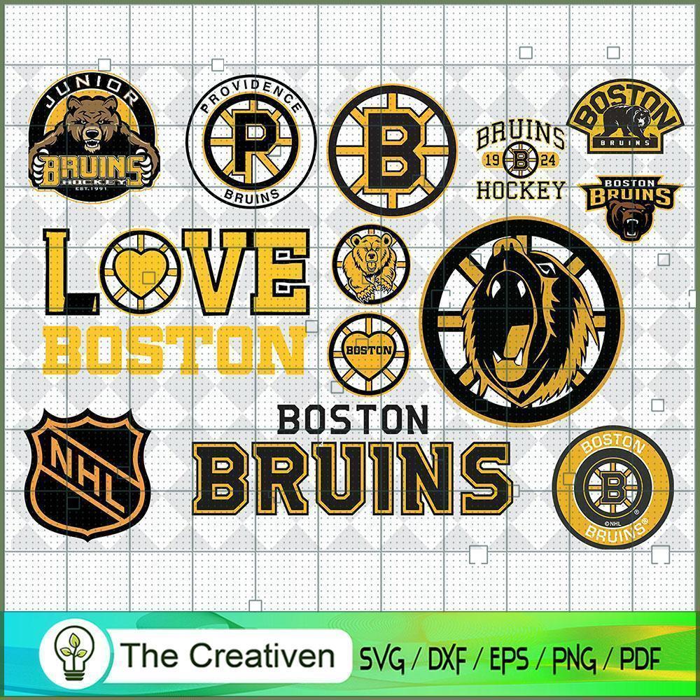 Boston Bruins Bundle SVG Cut File for Cricut & Silhouette 1 Boston Bruins Bundle SVG Cut File for Cricut & Silhouette