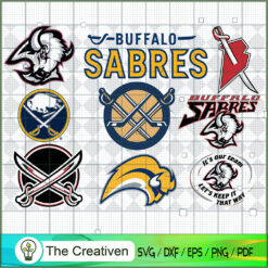 Buffalo Sabres Bundle SVG Cut File for Cricut & Silhouette