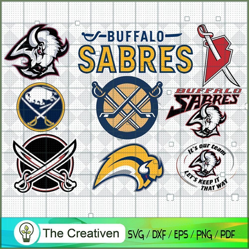 Buffalo Sabres Bundle SVG Cut File for Cricut & Silhouette 1 Buffalo Sabres Bundle SVG Cut File for Cricut & Silhouette
