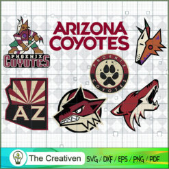 Arizona Coyotes Bundle SVG Cut File for Cricut & Silhouette