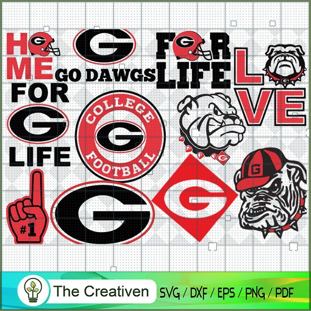 Go Dawgs Bundle SVG Cut File for Cricut & Silhouette 1 Go Dawgs Bundle SVG Cut File for Cricut & Silhouette