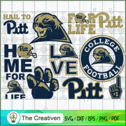 Hall To Pitt Bundle SVG Cut File for Cricut & Silhouette