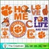 Clemson Tigers Bundle SVG Cut File for Cricut & Silhouette