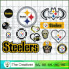 Pittsburgh Steelers Bundle SVG Cut File for Cricut & Silhouette