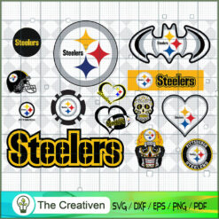 Pittsburgh Steelers Bundle SVG Cut File for Cricut & Silhouette
