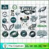 Philadelphia Eagles Bundle SVG Cut File for Cricut & Silhouette 3 23 Philadelphia Eagles3 copy
