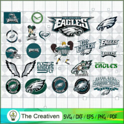 Philadelphia Eagles Bundle SVG Cut File for Cricut & Silhouette