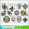 New Orleans Saints Bundle SVG Cut File for Cricut & Silhouette
