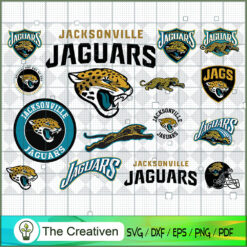 Jacksonville Jaguars Bundle SVG Cut File for Cricut & Silhouette