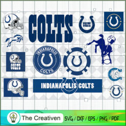 Indianapolis Colts Bundle SVG Cut File for Cricut & Silhouette