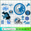 Detroit Lions Bundle SVG Cut File for Cricut & Silhouette 2 68 Detroit Lions copy