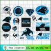 Carolina Panthers Bundle SVG Cut File for Cricut & Silhouette 2 83 CarolinaPanthers copy