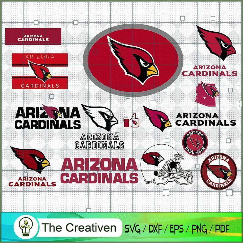 Arizona Cardinals Bundle SVG Cut File for Cricut & Silhouette 1 Arizona Cardinals Bundle SVG Cut File for Cricut & Silhouette