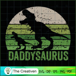 Daddysaurus - Father SVG Cut File for Cricut & Silhouette
