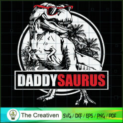 Daddysaurus - Father's Day SVG Cut File for Cricut & Silhouette