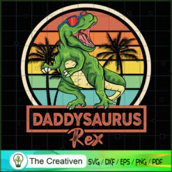 Daddysaurus Rex SVG Cut File for Cricut & Silhouette Design 14967