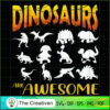 Dinosaurs Are Awesome SVG Cut File for Cricut & Silhouette 2 41 copy 18