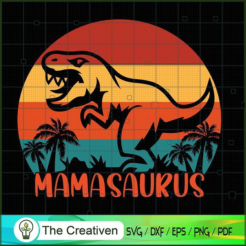 Mamasaurus Dinosaur SVG Cut File for Cricut & Silhouette 1 Mamasaurus Dinosaur SVG Cut File for Cricut & Silhouette