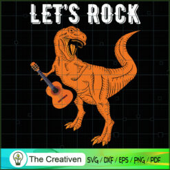 Let's Rock SVG Cut File for Cricut & Silhouette