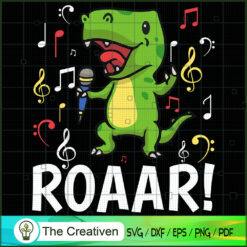 Dinosaur T-rex Roaar SVG, Jurassic Park SVG, Jurassic World SVG