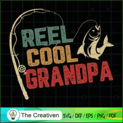 Vintage Retro Style Reel Coo SVG Cut File for Cricut