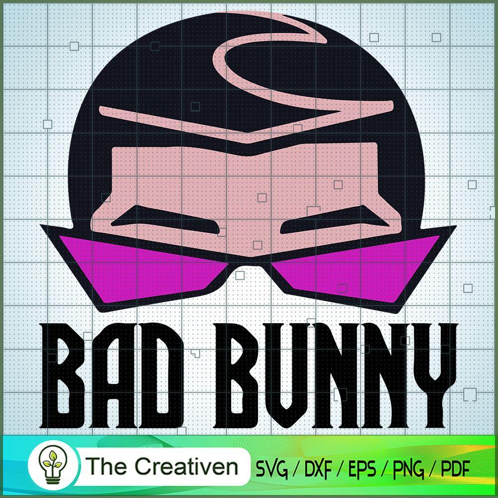 Bad Bunny Face SVG, Bad Bunny SVG, Rapper SVG 1 Bad Bunny Face SVG, Bad Bunny SVG, Rapper SVG