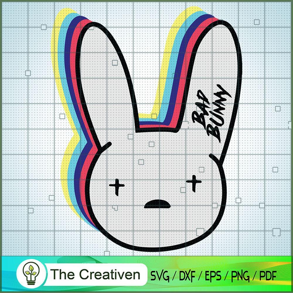 Bunny Logo SVG, Bad Bunny SVG, Singer SVG 1 Bunny Logo SVG, Bad Bunny SVG, Singer SVG