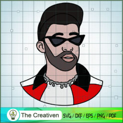 Cool Boy SVG, Bad Bunny SVG, Rapper SVG