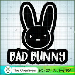Bad Bunny Logo SVG Cut File for Cricut & Silhouette
