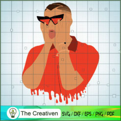 Wow Bad Bunny SVG, Bad Boy SVG, Latin Trap SVG