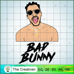 Yo Bro Bunny SVG, Latin Trap SVG, Rapper SVG