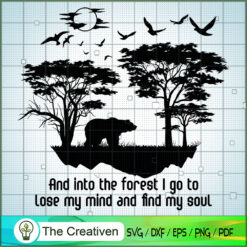 And into the Forest I Go to  SVG Cut File for Cricut