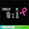 Cancer Loses Me 0 to 1 Pink  SVG Cut File for Cricut