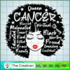 Queen Cancer SVG Cut File for Cricut & Silhouette