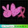 Peace Love Cancer SVG Cut File for Cricut & Silhouette Design 14217