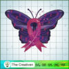Cancer Ribbon Butterfly SVG Cut File for Cricut & Silhouette 3 9 copy 34