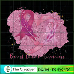 Breast Cancer Ribbon SVG Cut File for Cricut & Silhouette