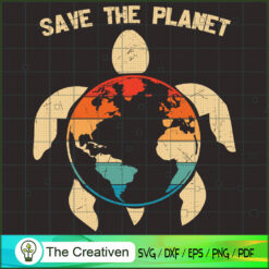 Save the Planet Earth Enviro SVG Cut File for Cricut