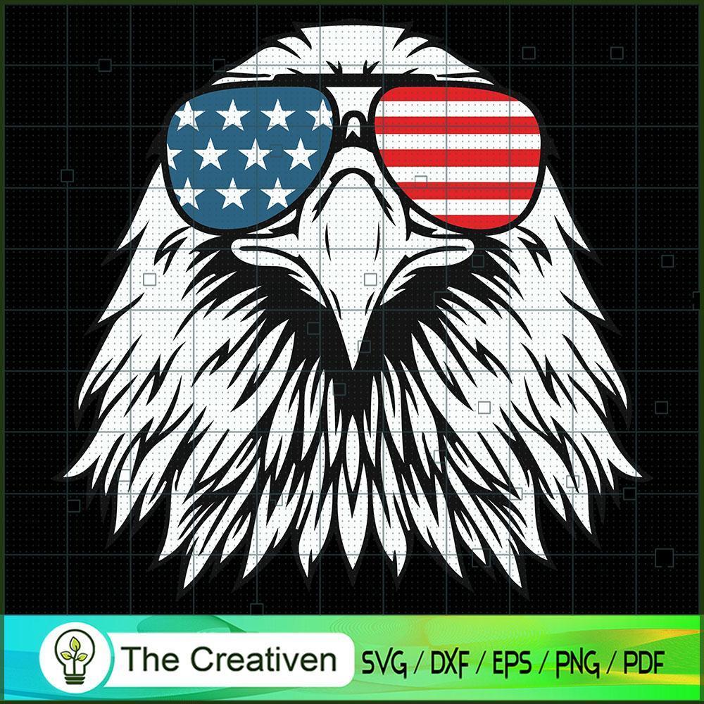 Patriotic Eagle USA Flag 4th SVG Cut File for Cricut 1 Patriotic Eagle USA Flag 4th SVG Cut File for Cricut
