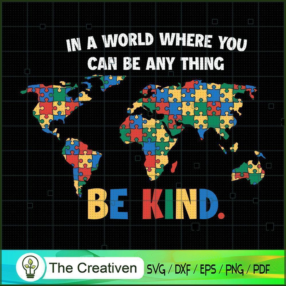 Be Kind Autism Awareness Puzzle SVG, Puzzle SVG, Autism Awareness SVG 1 Be Kind Autism Awareness Puzzle SVG, Puzzle SVG, Autism Awareness SVG