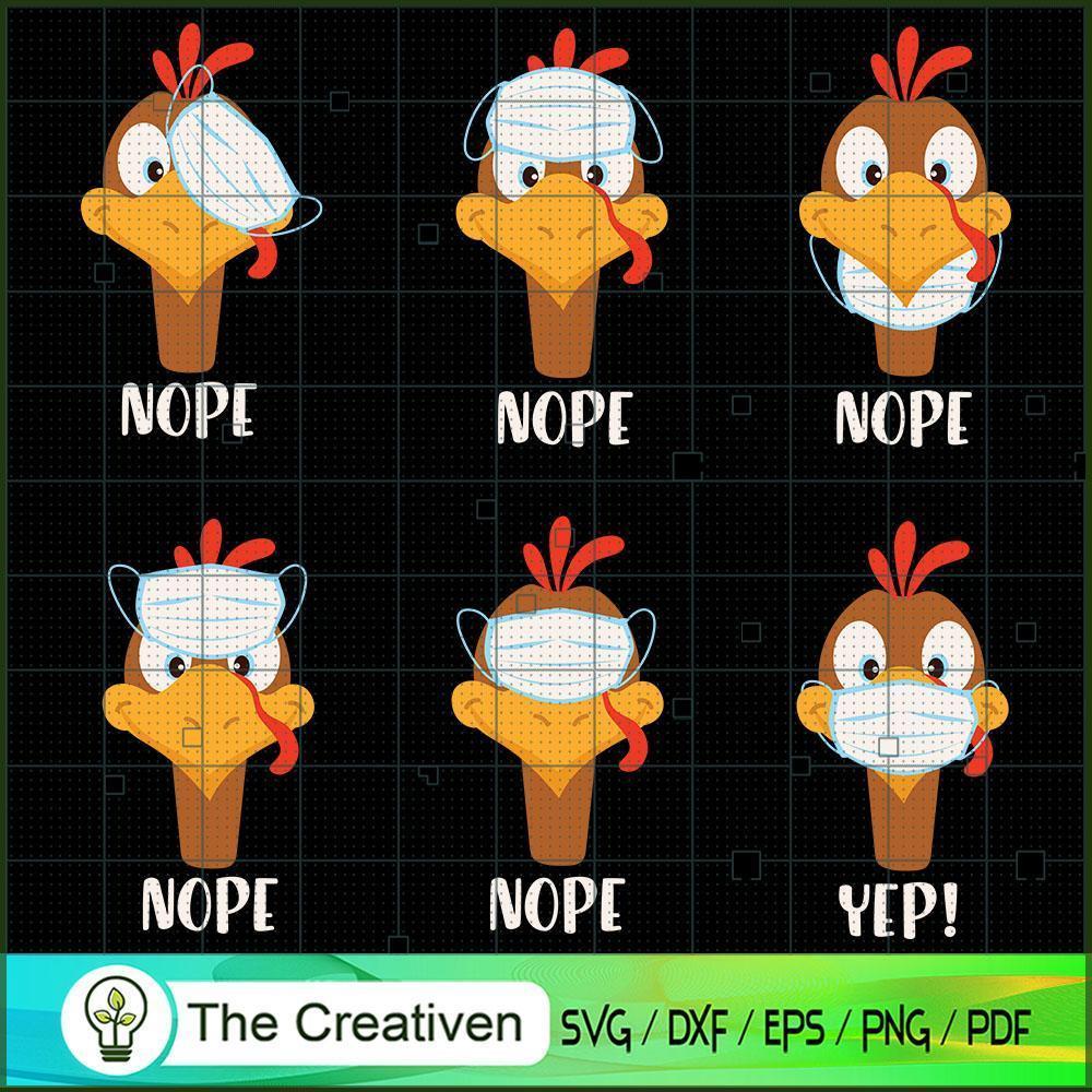 Thanksgiving Turkey Wear Mas SVG Cut File for Cricut 1 Thanksgiving Turkey Wear Mas SVG Cut File for Cricut
