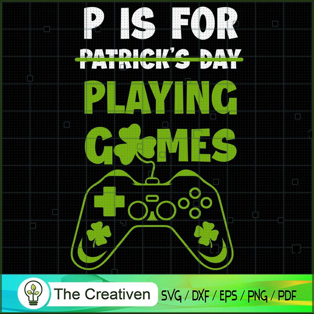 P is Playing Video Games St SVG Cut File for Cricut 1 P is Playing Video Games St SVG Cut File for Cricut