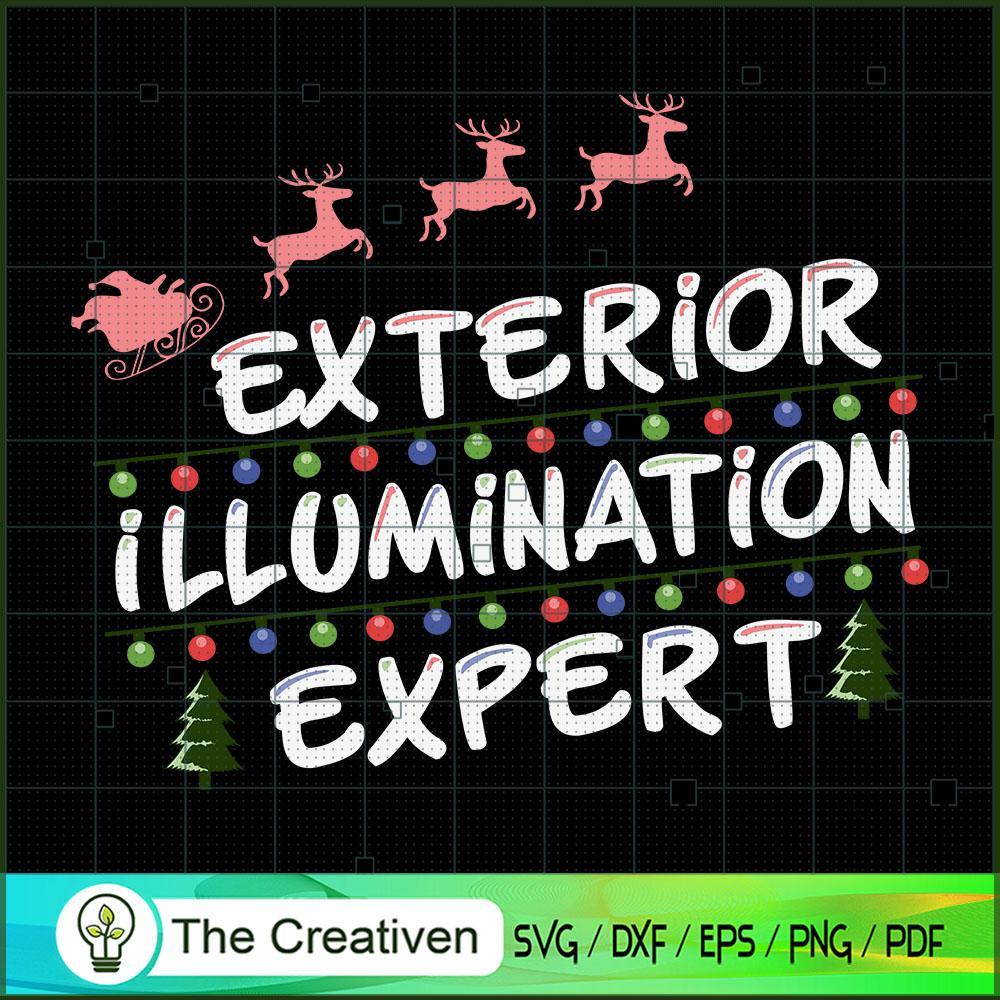 Exterior Illumination Expert SVG Cut File for Cricut 1 Exterior Illumination Expert SVG Cut File for Cricut