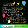 Childhood Cancer Warrior Gol SVG Cut File for Cricut 3 71 copy 7